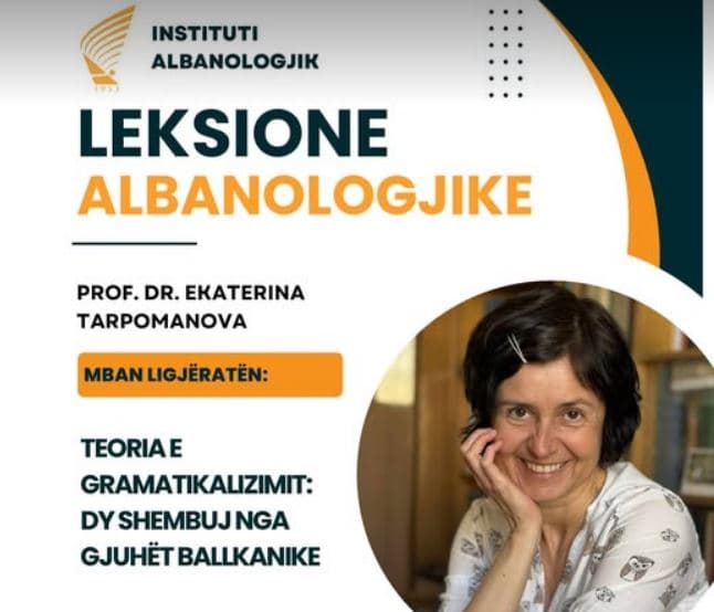Ekaterina Tarpomanova, mysafire e programit të ligjëratave “Leksione albanologjike”