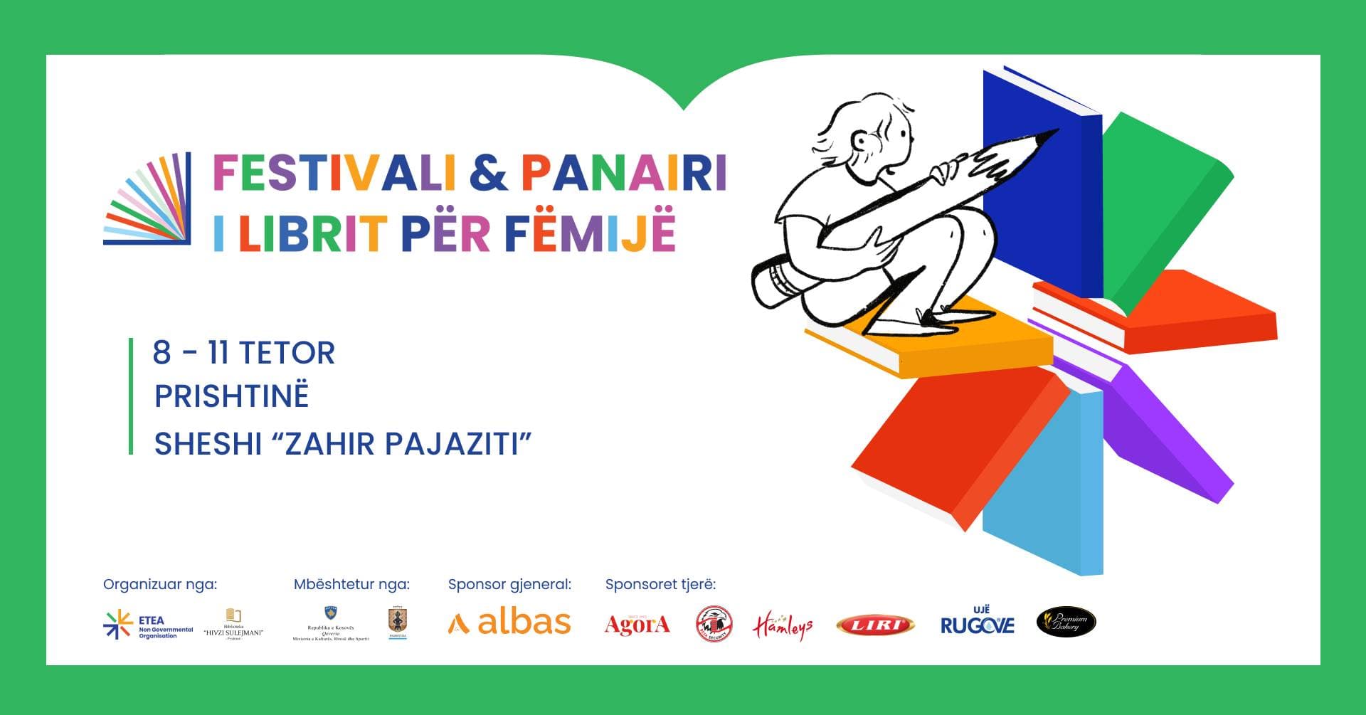 Festivali & Panairi i Librit për Fëmijë nis sot në kryeqytet