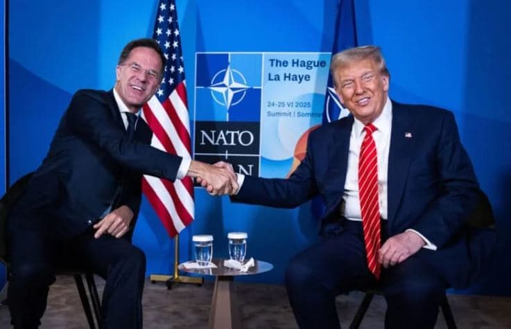 Shefi i NATO-s, Rutte, udhëton drejt Uashingtonit për t'u takuar me Trumpin