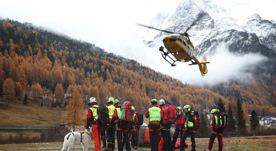 Pesë alpinistë vdiqën nga një ortek në Itali