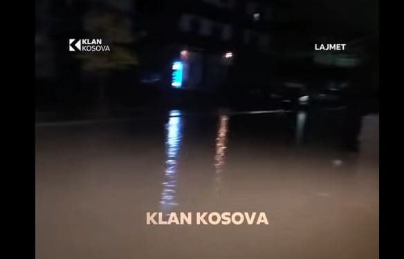 Përmbytet lagjja "Mirditë" në Malishevë, banorët ankohen se s'kanë as rrymë (VIDEO)