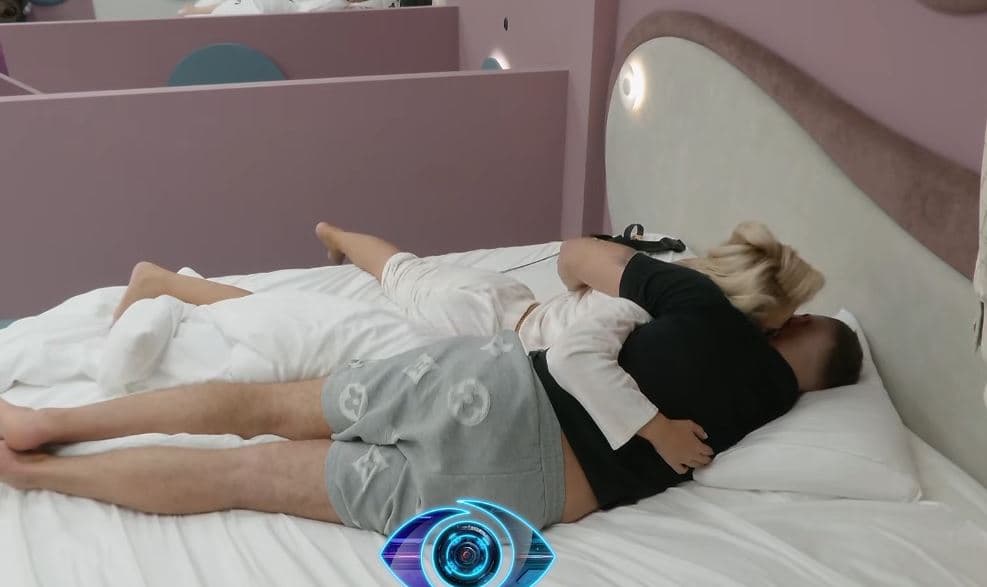Dolce dhe Edi nisin mëngjesin me puthje e përqafime në shtrat (VIDEO)
