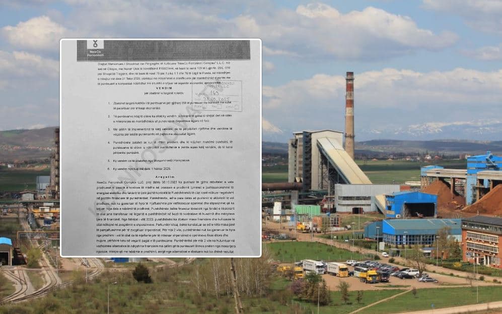 Ferronikeli i lë pa punë 358 punëtorë – ky është vendimi