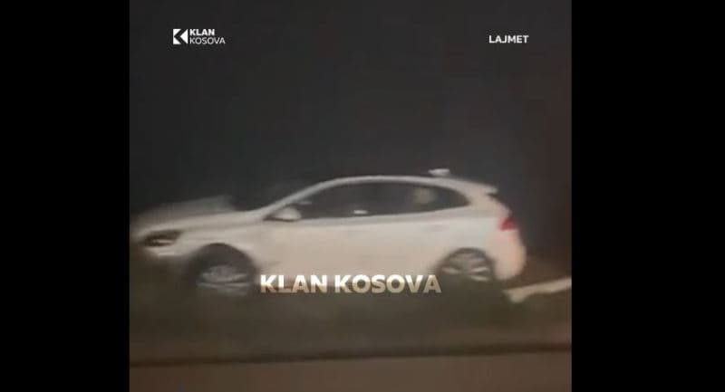 Aksident në Gllarevë, një veturë del nga rruga (VIDEO)
