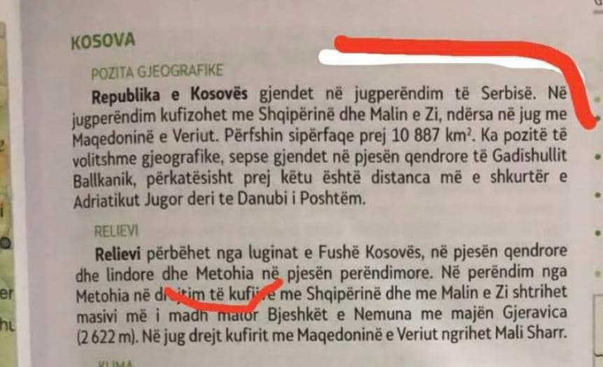 Skandali me librat, Selmani pyet VLEN-in: A pajtohet edhe mbështetësi juaj Kurti që Kosova të quhet kështu?