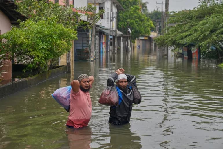 Shirat e dendura ngadalësojnë rimëkëmbjen e Sri Lankës pas ciklonit vdekjeprurës