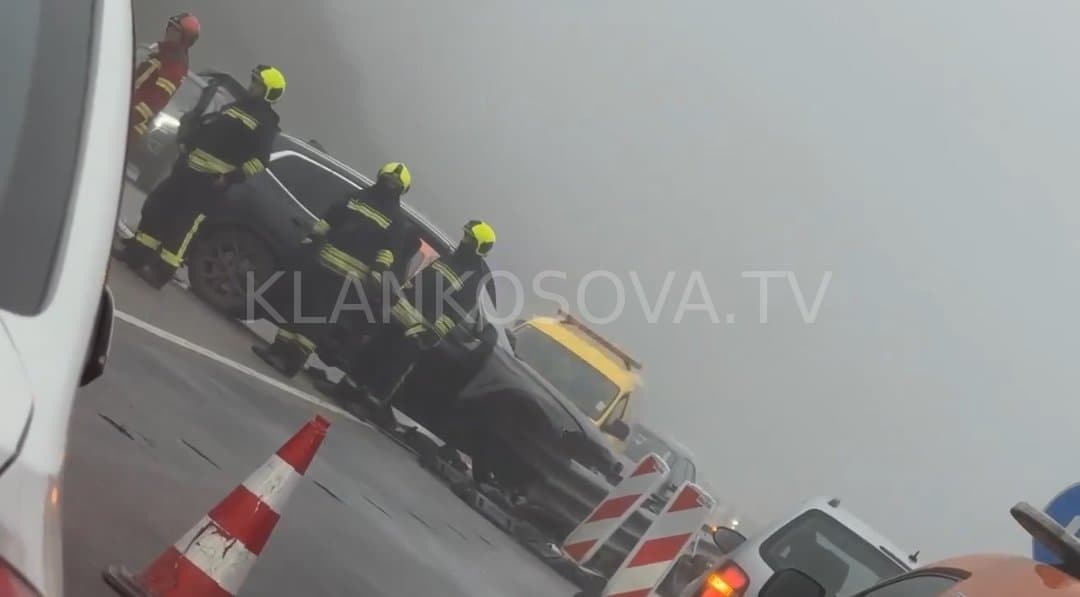 Dy persona të lënduar nga aksidenti në "Ibrahim Rugova" (VIDEO)