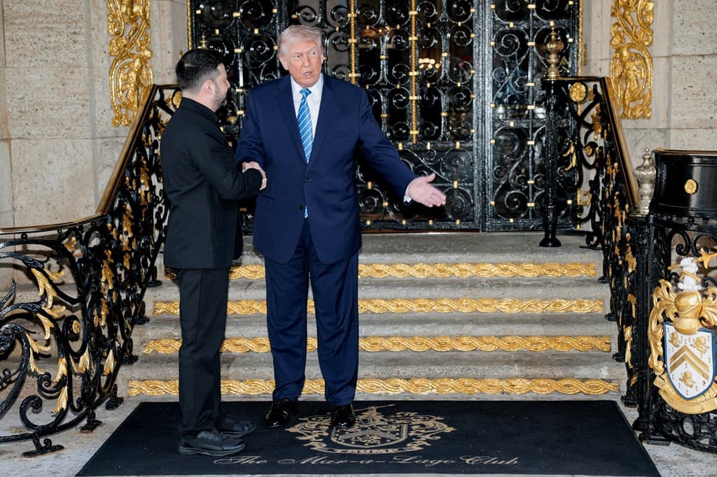 Zelensky mbërrin në rezidencën e Trumpit për bisedimet mbi planin e paqes në Ukrainë