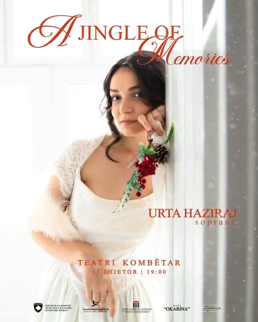Sopranoja Urta Haziraj sjell sonte "A Jingle of Memories” në Prishtinë