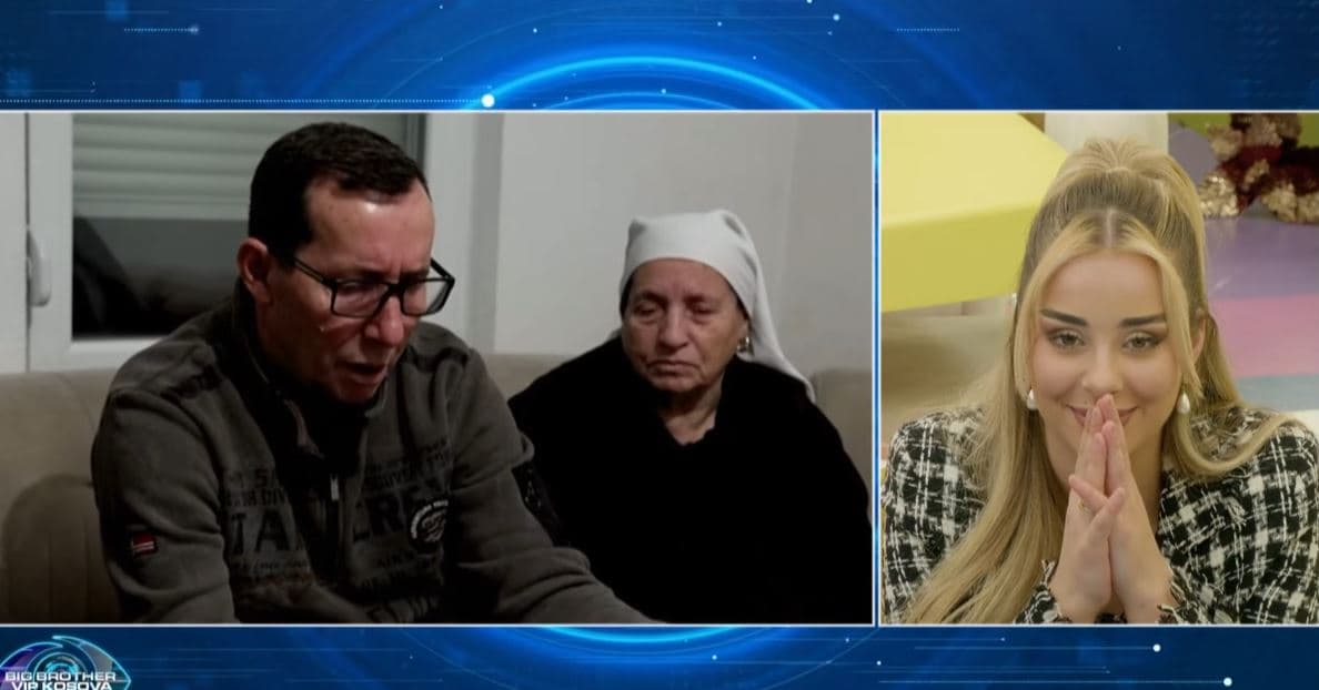 Emocionuese, reagimi i Elijonës kur pa familjarët e saj (VIDEO)