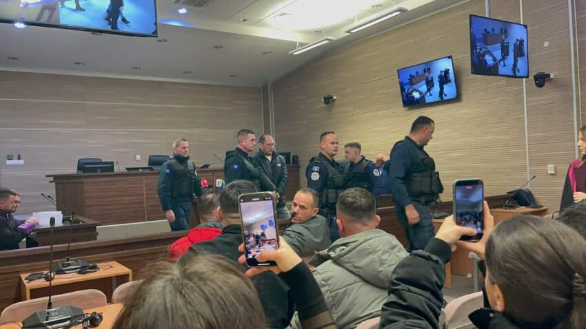 Nën masa të rrepta sigurie, sillen para gjykatës të akuzuarit për rastin “Banjska”