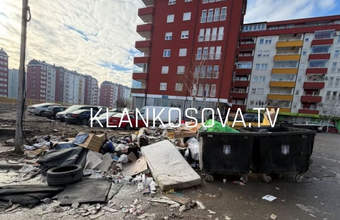 Gjendje e mjerueshme nga mbeturinat në Arbëri