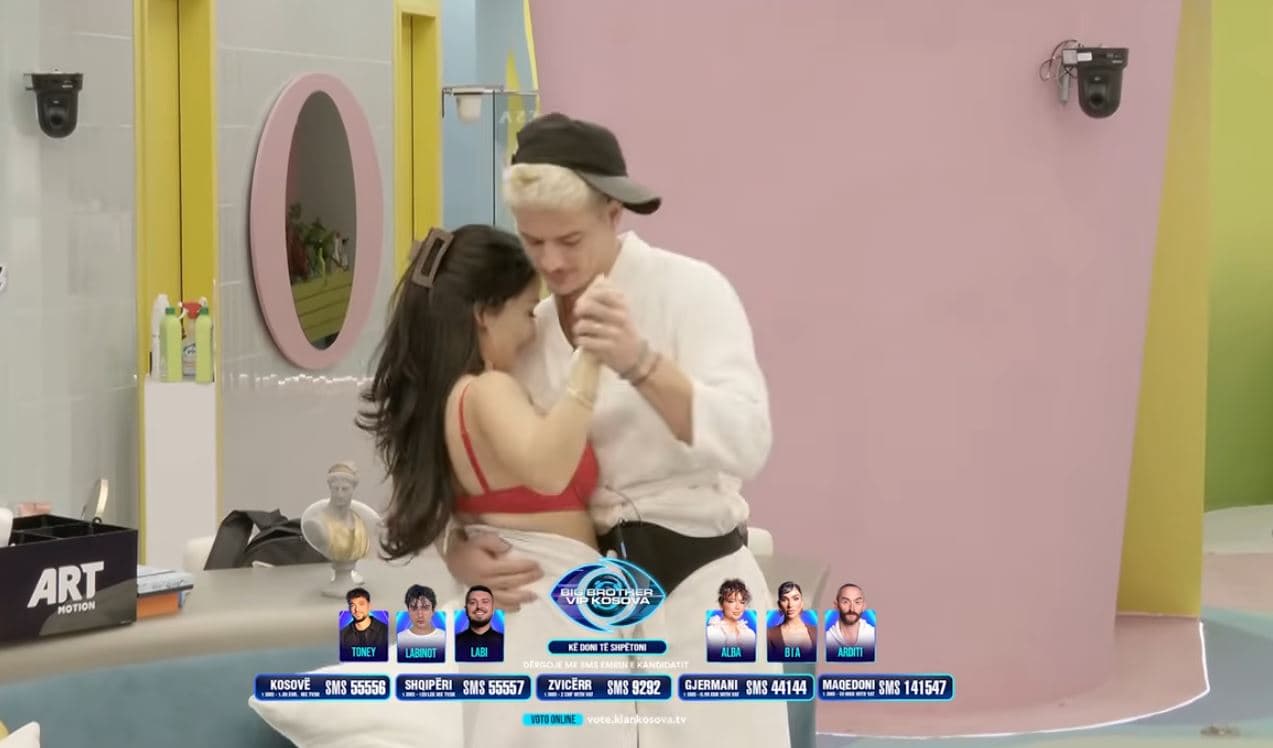 Vallëzim sensual mes Londrimit dhe Xhenetës (VIDEO)