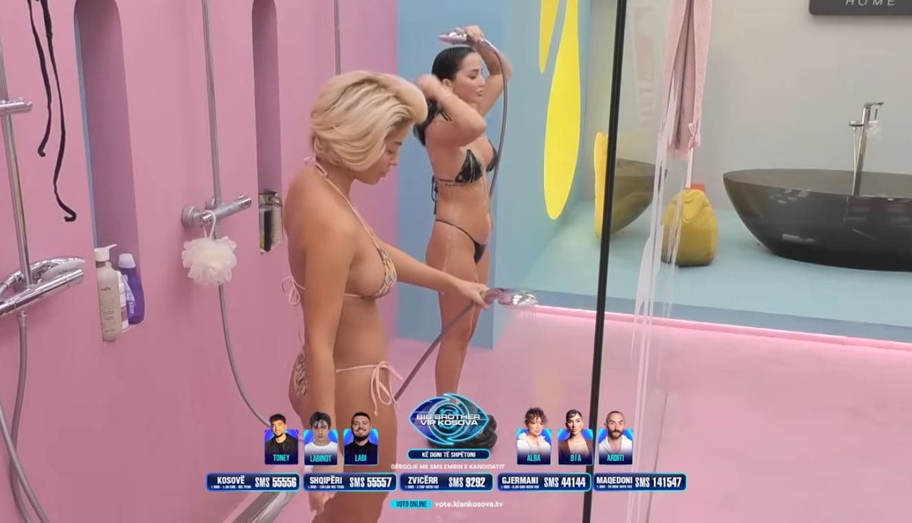 Xheneta dhe Dolce e nisin ditën me dush (VIDEO)