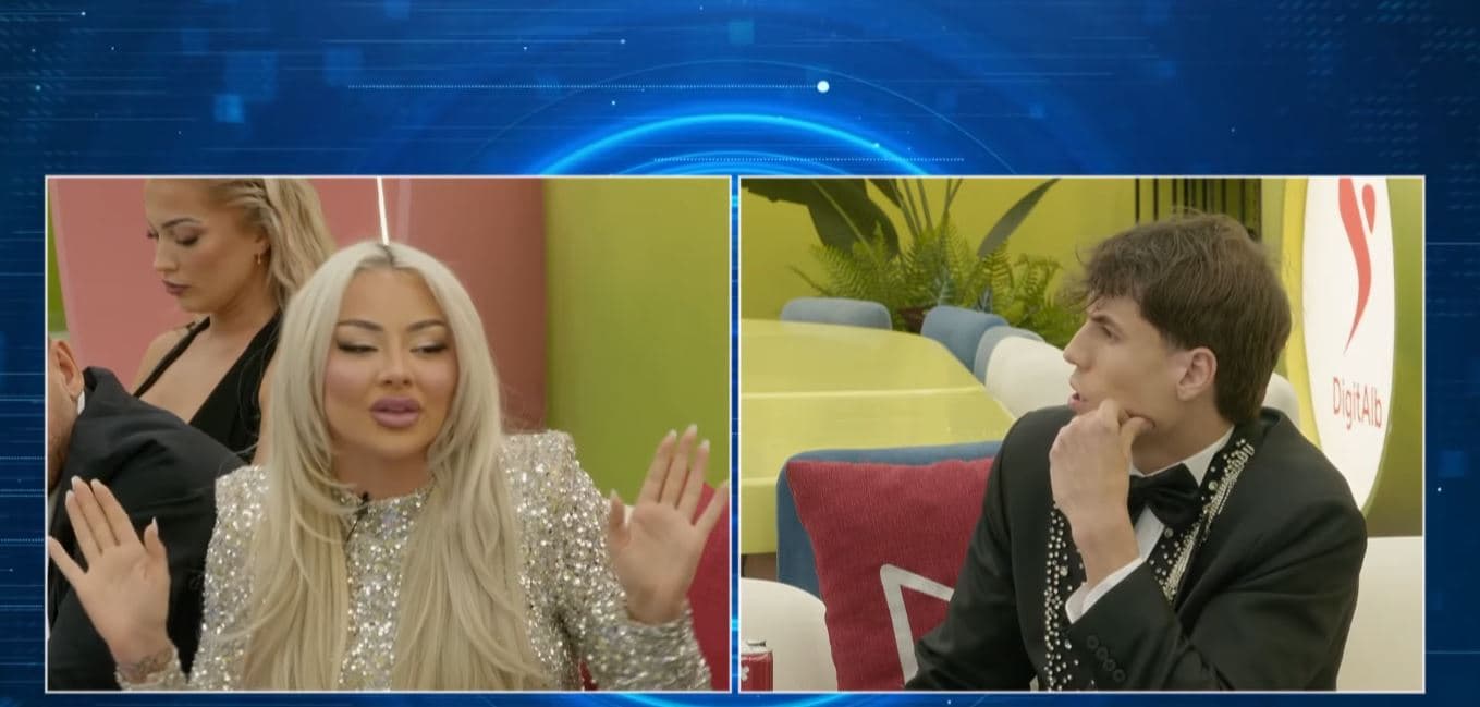 Benita shpërthen ndaj Klodit: Nuk e di qysh të pret femra jote jashtë (VIDEO)