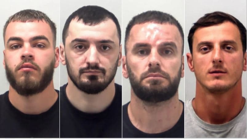 “Shtëpitë e barit” në Angli, katër shqiptarë dënohen me 11 vjet burgim