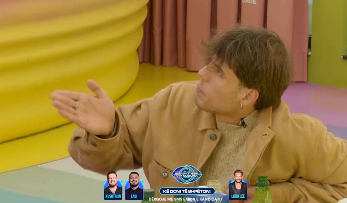 “Është turp, burrë 42 vjeç” -  Klodi reagon ndaj komplimentit të Ludos për Elijonën (VIDEO)