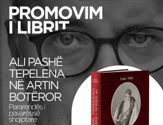 Libri “Ali Pashë Tepelena” nga Luan Tashi promovohet sonte në Prishtinë