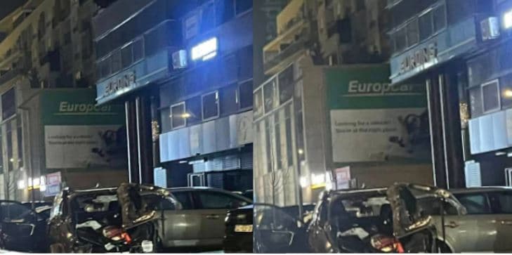 Aksidenti në Emshir: Shoferi humbi drejtimin e automjetit, dëmtoi 8 të tjera – një person i lënduar