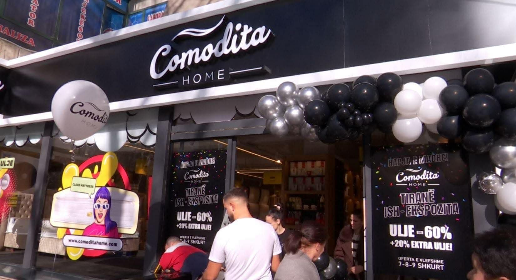 Tiranë - Hapi dyert dyqani më i madh i "Comodita Home" (VIDEO)