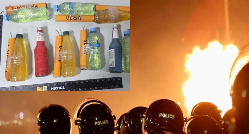 Hodhën molotov drejt policisë, 21 të arrestuar në protestë, nën hetim 5 zyrtarë të PD