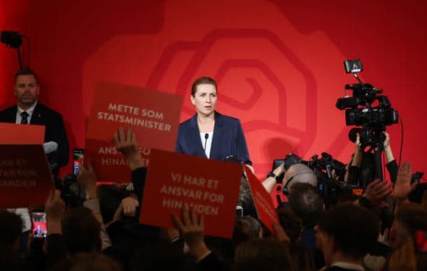 Socialdemokratët e Frederiksen me rezultatin më të dobët që nga viti 1903