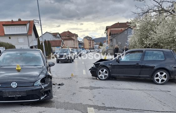 Aksident në Mitrovicë, gjashtë të lënduar