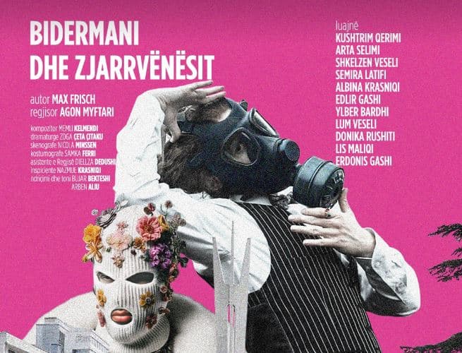“Bidermani dhe Zjarrvënësit” sonte premierë në Teatrin Kombëtar