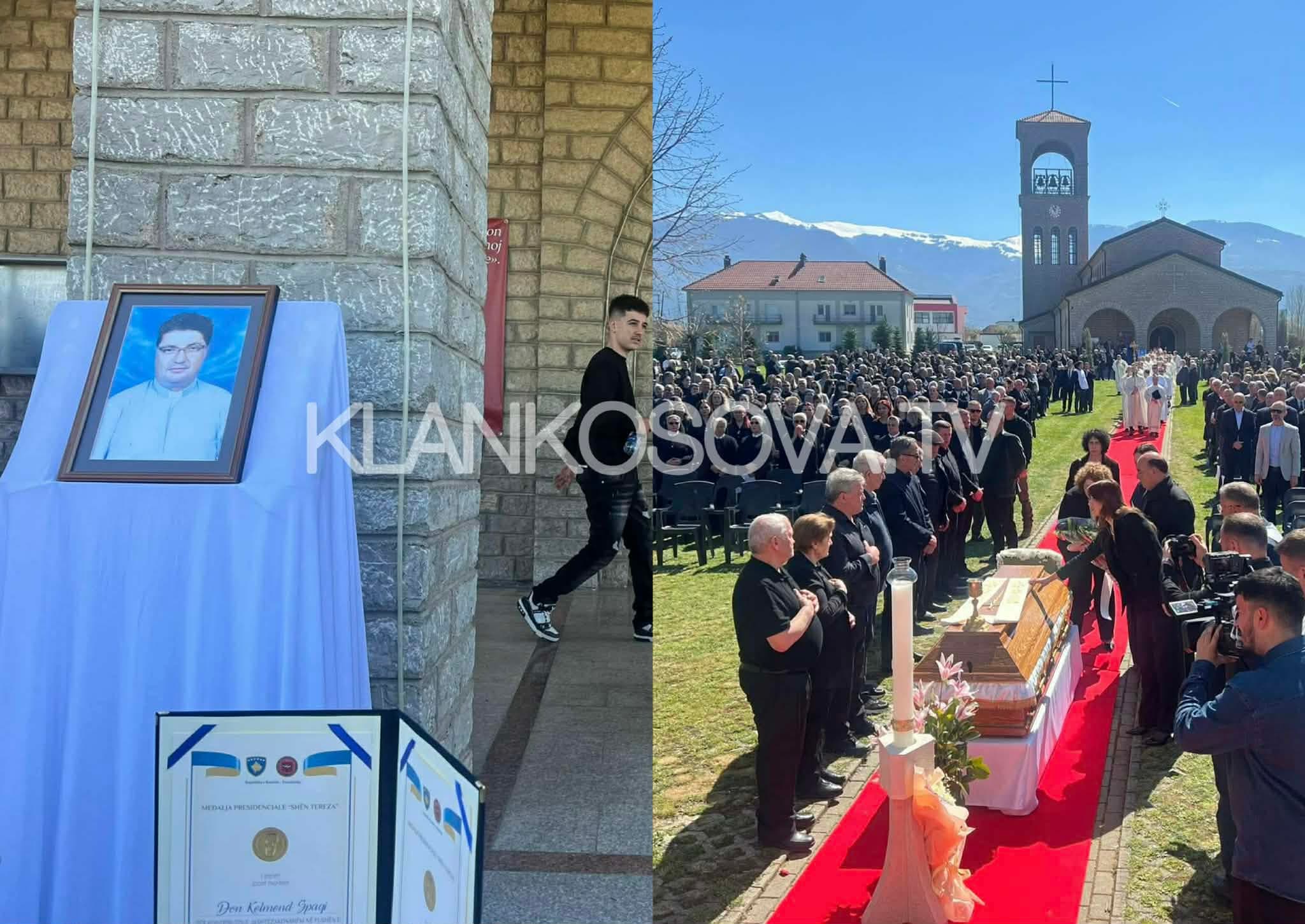 Dom Kelmend Spaqi varroset sot në Velezhë të Prizrenit