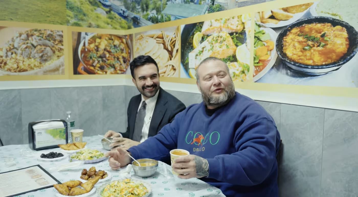 Kryetari i Nju-Jorkut bën iftar me reperin shqiptar, Action Bronson