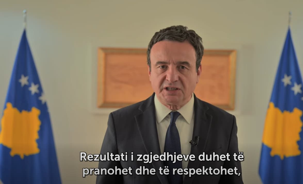 Kurti u drejtohet qytetarëve pas dështimit të marrëveshjes për presidentin, fajin ia hedh opozitës
