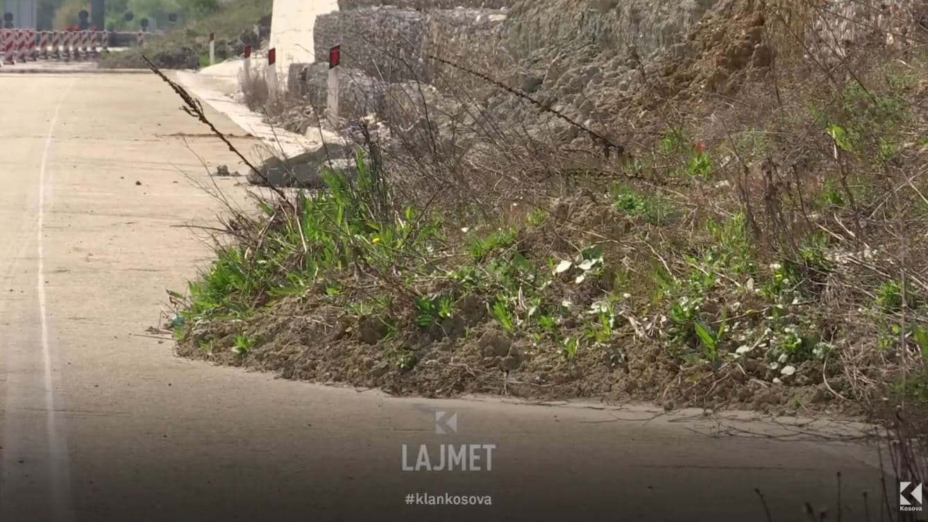 Rrëshqitjet e dheut në autostradë rrezikojnë qarkullimin, mungon ndërhyrja e institucioneve (VIDEO)