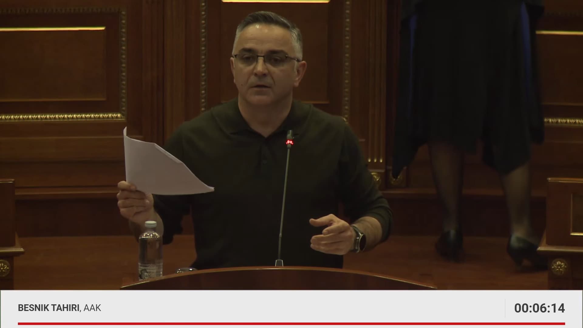 Tahiri (AAK): Ky ligj s’bën të votohet – legalizon një strukturë paralele