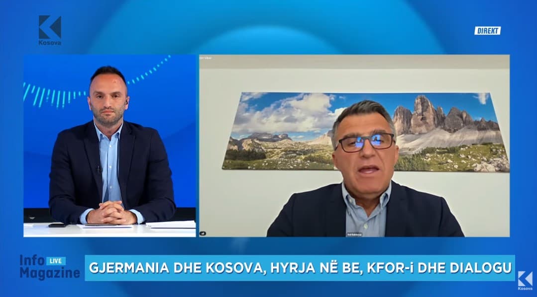 Balidemaj: Siguria në Kosovë mbetet e rëndësishme për Gjermaninë