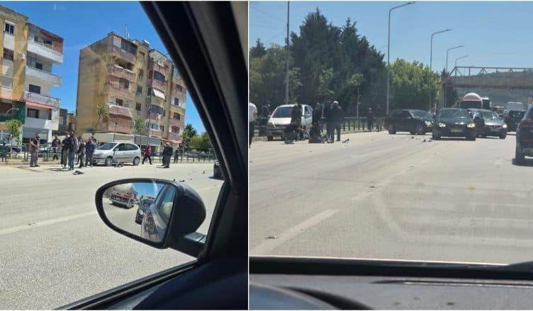 Vdes një person në Berat, me motoçikletë u përplas në një veturë