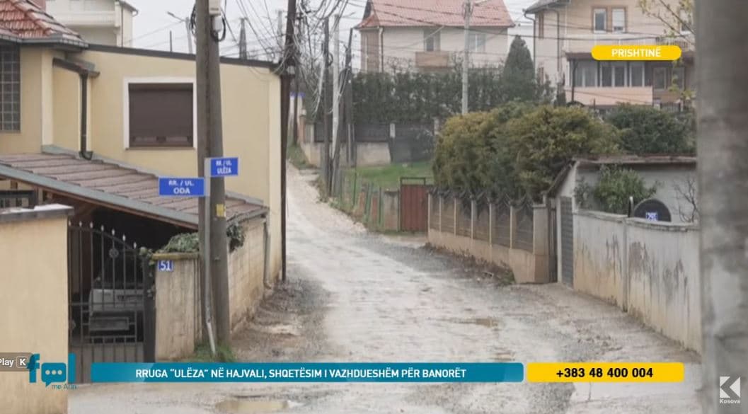 Pas raportimit të emisionit “Fol me Arin” nis asfaltimi i rrugës “Ulëza” në Hajvali (VIDEO)