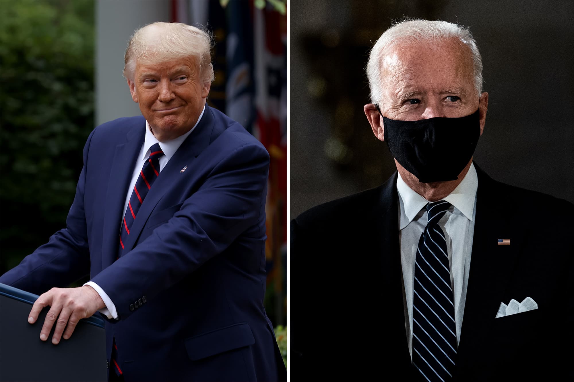 Trump dhe Biden përshkruajnë realitete krejt të ndryshme për pandeminë COVID-19