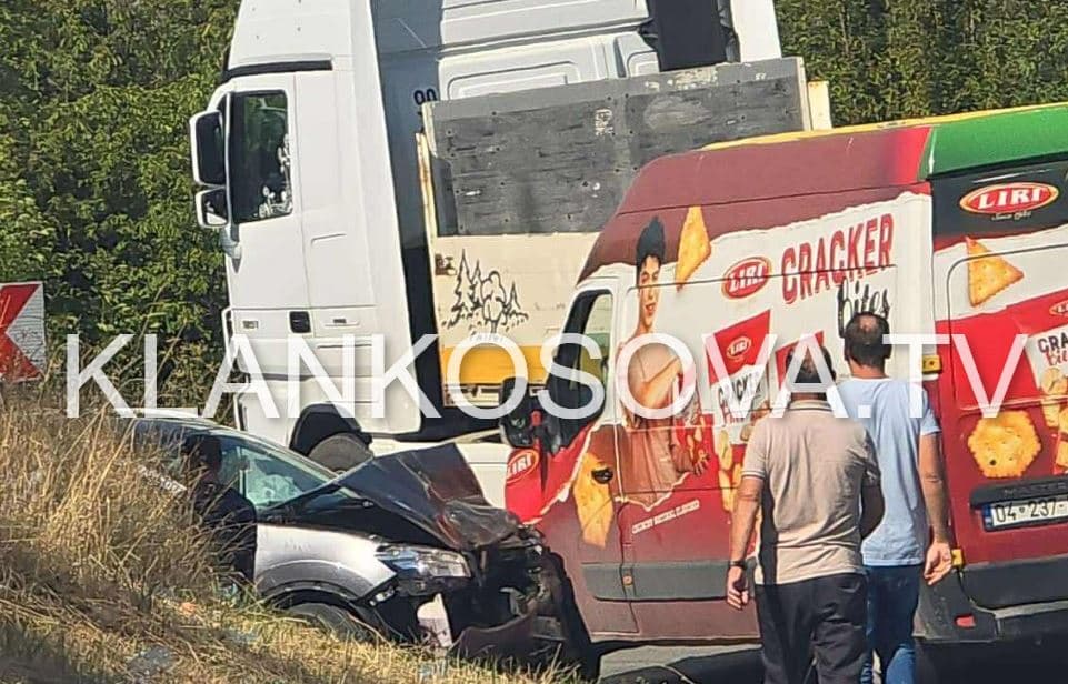 Aksident në rrugën Prizren–Dragash, kolona deri në pesë kilometra