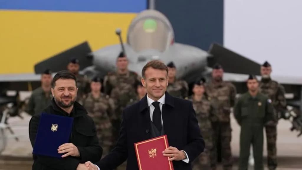 Ukraina marrëveshje me Francën, do të marrë deri në 100 avionë luftarakë Rafale F4